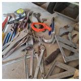 Two Metal Bins of Tools