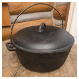 #10 Cast Iron 12 5/8' Dutch Oven