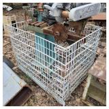 Lot of Scrap Metal w/ Metal Cages, Acme, & Foley