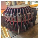 Axe Head Display & Contents