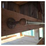 Antique Brass Towel Rack