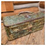 Falls City 'My Buddy' Tackle Box w/ Patina