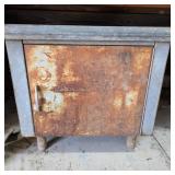 Metal Table / Cabinet of Bungee Cables