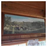 24' x 56' Panoramic Farm Scene