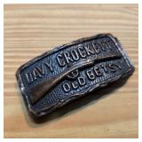 Vintage Davy Crockett Old Betsy Belt Buckle
