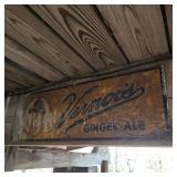 Vintage Metal Vernor's Ginger Ale Sign