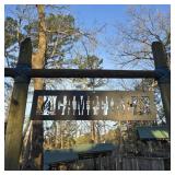 Iron 'Campfire' Sign