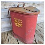 Industrial Eagle Model 914-FL Oil Rag Bin