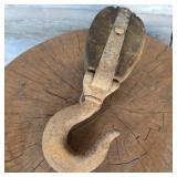 Large Anvil Block & Tackle Pulley