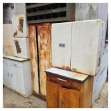 Lot of Vintage Metal Cabinets #1