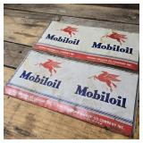 Mobil Oil Pegasus 5 qt. Metal / Signs