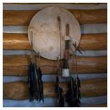 Native American Style Medicine Shield