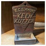 Keen Kutter Cast Iron Match Holder