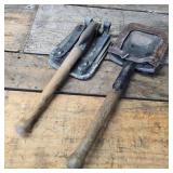 Two Vintage Entrenching Tools