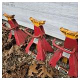 Three Snap-on 2 Ton Jackstands