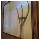 Primitive Wood Hay Fork