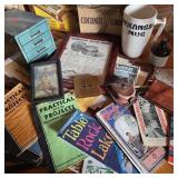 Lot w/ Vintage Brochures & Candy Boxes
