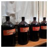 4 Large Bottles of Sanford's Hotel & School Ink