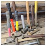 Lot of Brass Hammers