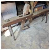 Primitive Wood Shaving Horse