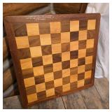 1971 Jack Klinger Hand-Made Wood Checkerboard