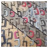 Lot #3 of 42 Smaller C Clamps