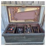 Antique Tool Chest & Contents