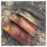 Two Pairs of Metal Ramps
