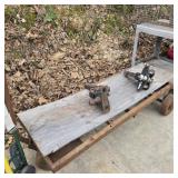 Rolling Cart w/ Trailer Hitch Mounts