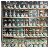 Large Lot of Vintage Coleman Lanterns