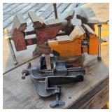 Four Vises w/ Pony & Sears