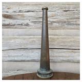 Vintage Brass Fire Hose Nozzle