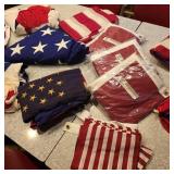 Lot of American Flags