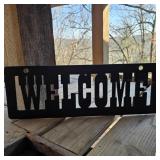 22' Metal Welcome Sign