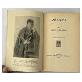 1932 Dreams HC Book Olive Schreiner