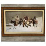 Frederic Remington Print "Return of the Blackfoot