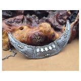 Sterling Silver Native American Choker Necklace