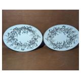 Mary Carol Home Collection Oval Platters, NOS
