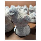 27 Cement Bird Figurines