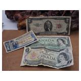1953 Red Seal $2 Note, Military Ccurrency ++