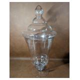 23" Tall - Exel Apothecary Jar With a Pedestal