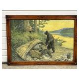 "The Law of the Wilderness"  print by Philip R.