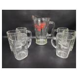 Coors Premium Putcher & Mugs