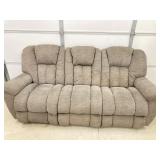 LAZY-BOY ELECTRIC DOUBLE RECLINER CLOTH; MATCHES