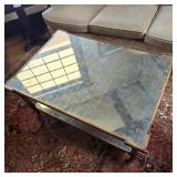 John Richard Fine Furniture Mirrored Coffee Table