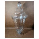 23" Tall - Exel Apothecary Jar With a Pedestal