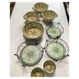 TEMP-TATIONS OVENWARE SET BY TARA CASSEROLES,