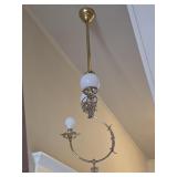 Late Victorian Era Hanging Pendant Light Fixture
