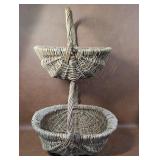 2 Woven Baskets