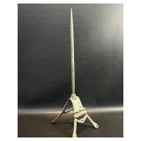 Antique West Dodd Copper Lightning Rod Rooftop